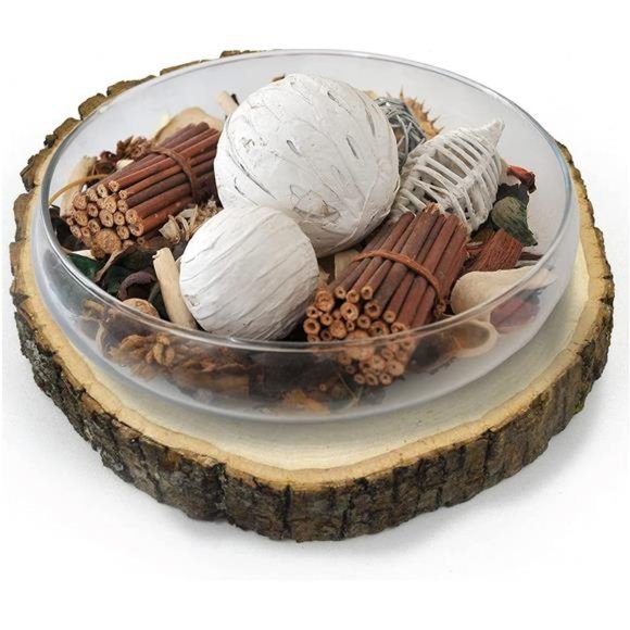 4 Pack Basswood Round Rustic Wood, Unsanded, 9-11" Diameter (Large) Excellent - Picture 4 of 7